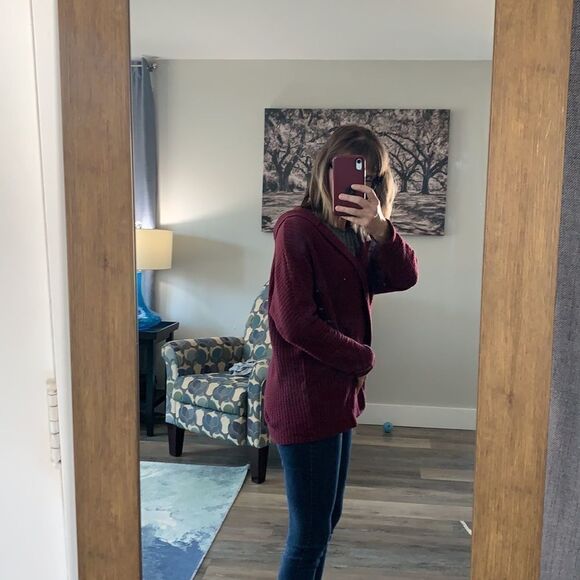 AEO Soft & Sexy Plush Cardigan like new - Picture 4 of 9